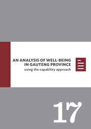 An analysis of well-being in Gauteng province using the capability approach