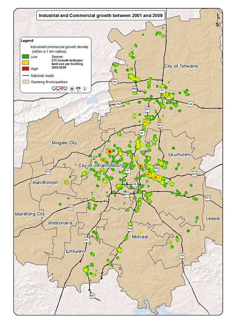 gcro_gauteng_gti_industrial_and_commercial_2009-2001point_density_heat_map_1km_radiusv3